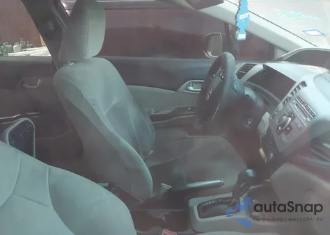 2012 Honda Civic Lx z USA, uszkodzony, nr VIN 2HGFB2F52CH544973